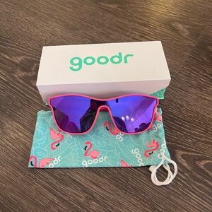 Goodr Pink and Purple Sunglasses
